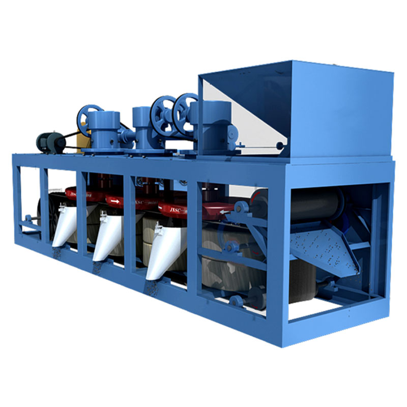 Three Disk Magnetic Separator